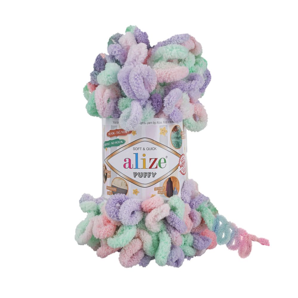 Пряжа Puffy Color 6395