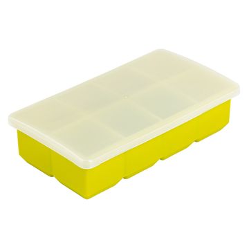 Форма для льда с крышкой ice cubes, 8 ячеек