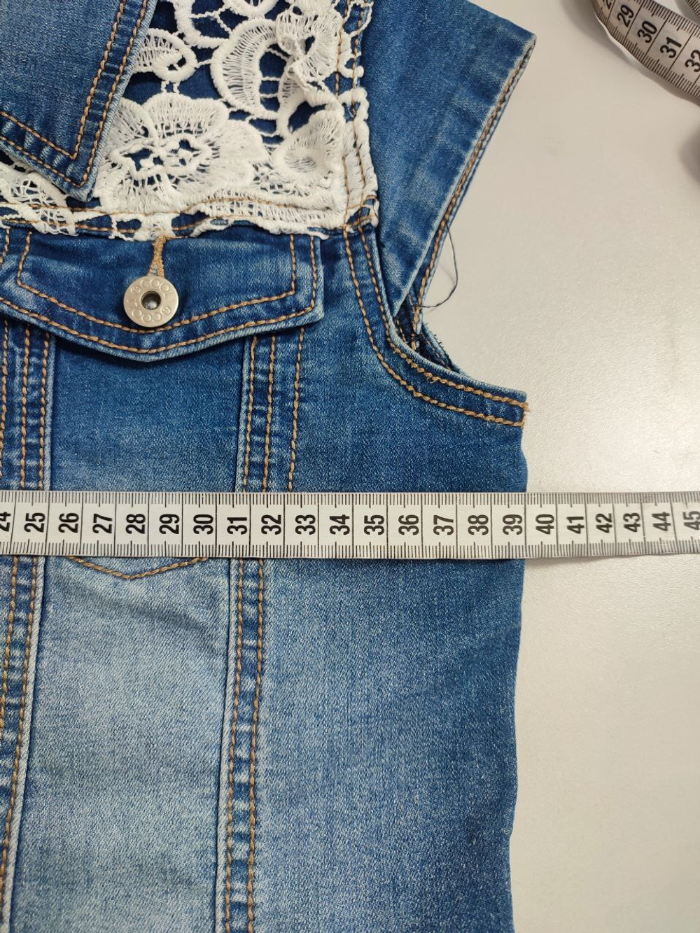 Жилет S'Cool джинсовый на 11 лет