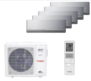 Мульти сплит-система Funai на 5 комнаты (25+25+25+25+25) KAGAMI ORIGAMI KODO
