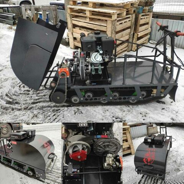 Мотобуксировщик ДРУГ 17.5 л.с.