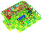 Игровой лабиринт «Тутти» 43м² (9,25*8*3м)