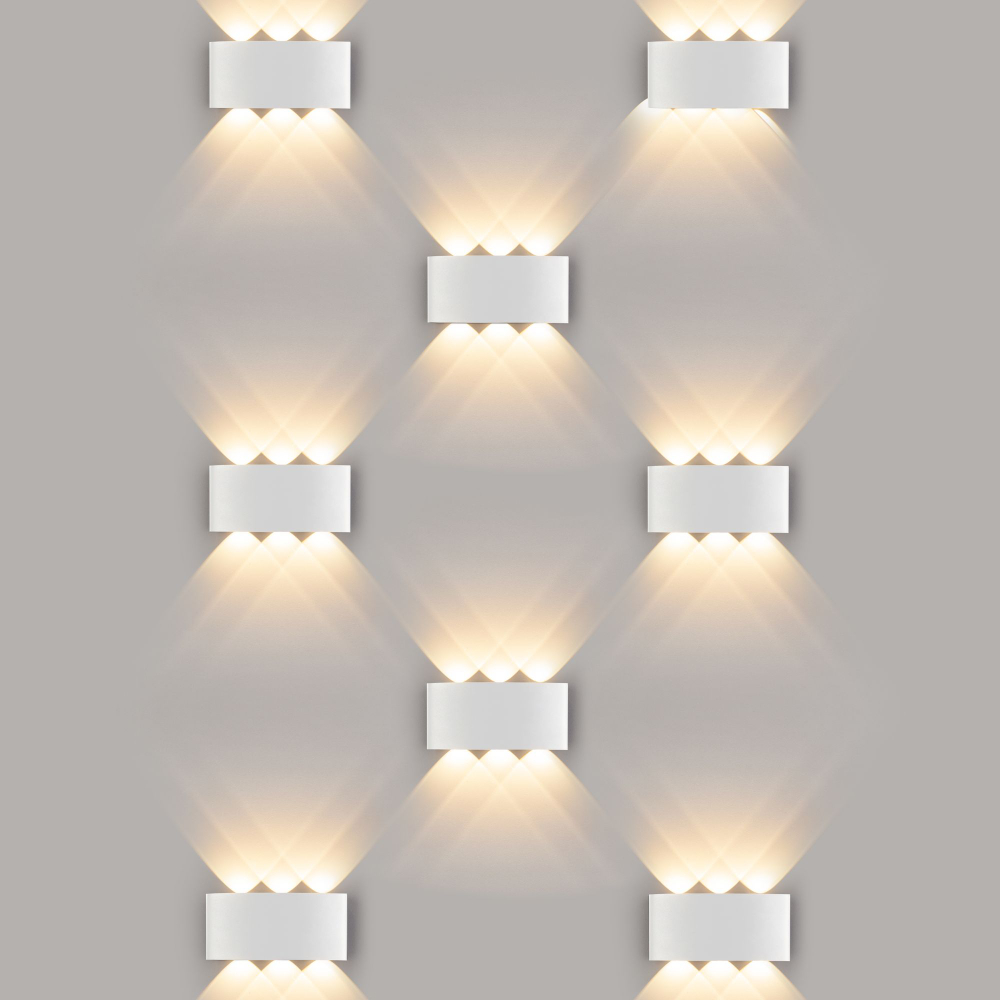 Пылевлагозащи<wbr>щенный светодиодный светильник Twinky Trio белый IP54 1551 Techno LED белый