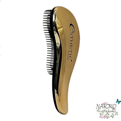 Расчёска Лёгкое расчёсывание волос ESTHETIC HOUSE пластик цвет золотой, 18х7см.