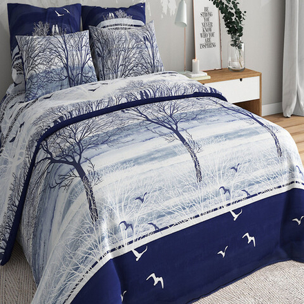 Комплект постельного белья "ВЛ. РЕДВУД", бязь Премиум, 100% хлопок, Россия.