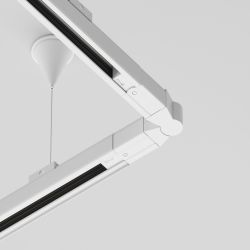 Коннектор поворотный для 3-фазного шинопровода Maytoni Trinity Accessorises TRA005CS-31W