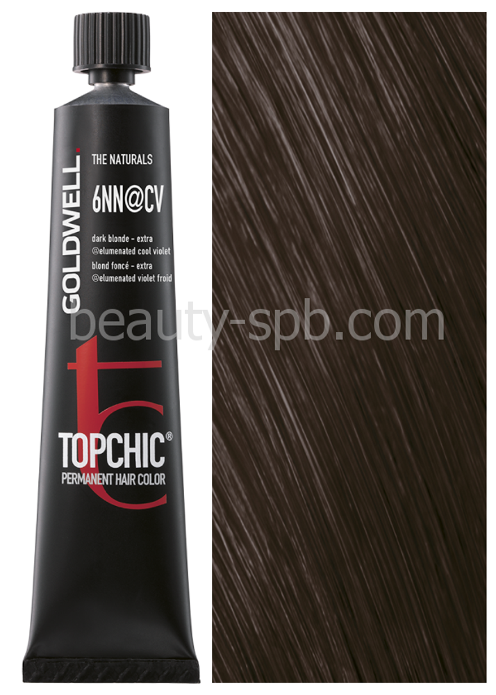 Goldwell Topchic 6NN@CV насыщенный коричневый Сейшельский орех 60 мл