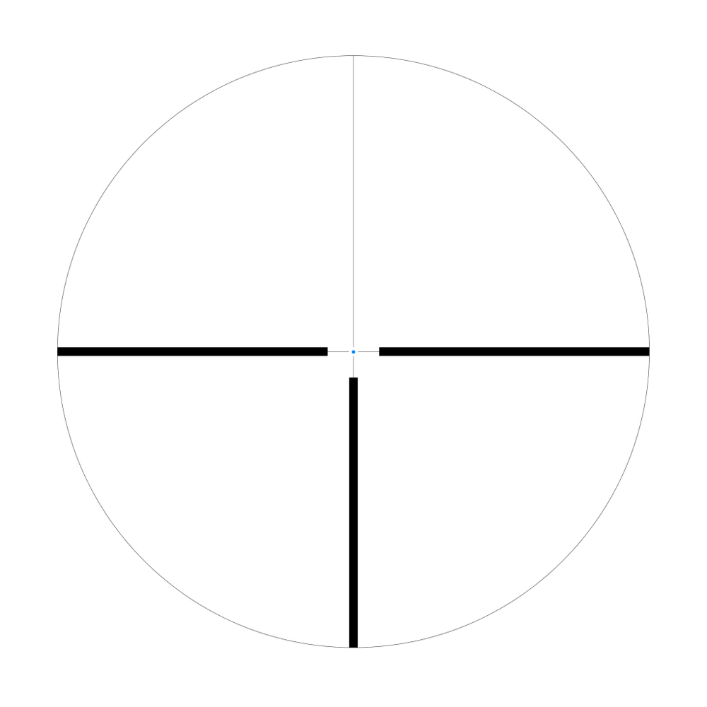 Прицел оптический Veber Wolf 1-6х24 GB FD07 Загонник