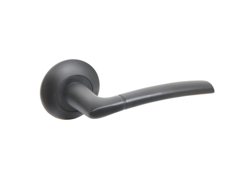 Ручки дверные Стандарт AL27 BL, матовый черный