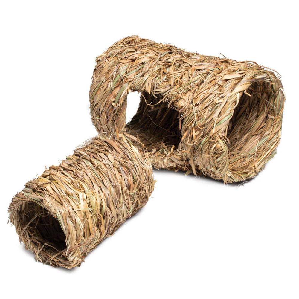 Домик для мелких животных из луговых трав "Труба", 290*250*160мм, серия NATURAL , Triol