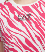 футболка EA7 - фуксия(3LTT24 TJDZZ)