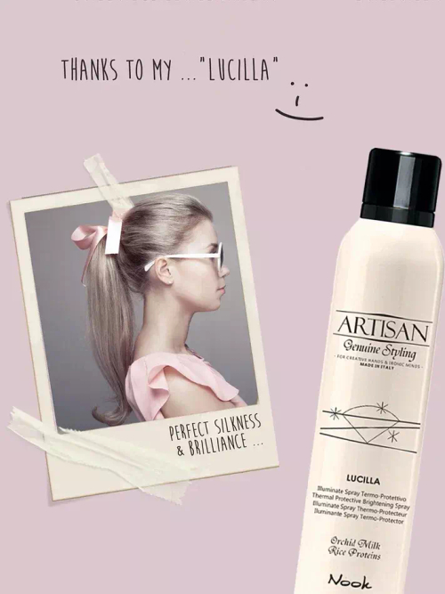 Nook Бриллиантовый блеск – спрей - Lucilla Brilliant Brilliance Spray, 150мл