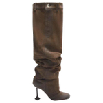 LOEWE Toy Over the knee Boots 9.5cm Women"s Umber