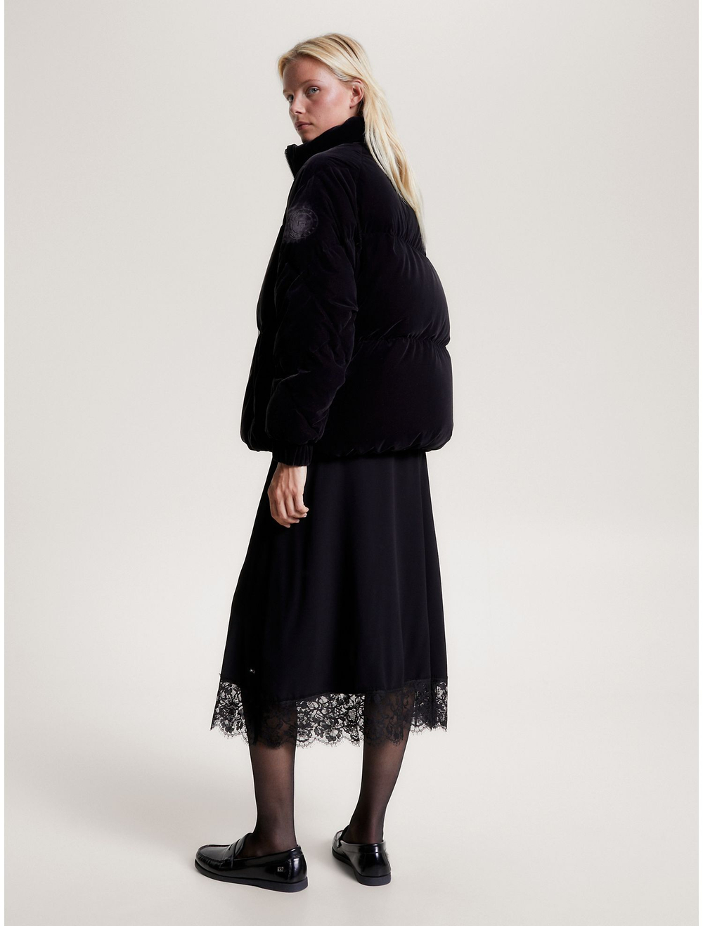 Пуховик Tommy Hilfiger Velvet Black