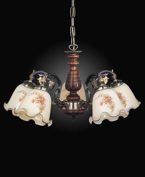 Подвесная люстра Reccagni Angelo L.965/5 DEC