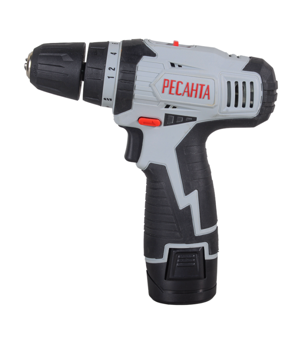 Дрель-шуруповерт аккумуляторная Ресанта ДА-12-2Л