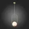 SL1118.203.01 Светильник подвесной ST-Luce Золотистый/Белый E27 1*40W PENOLO