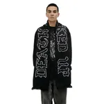 Шарф Волчок Death Fucked Up черный