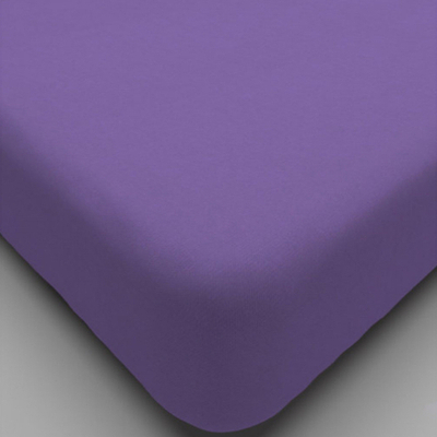 Простыня трик. на резинке 160*200*20 Фиолетовый ТГ
