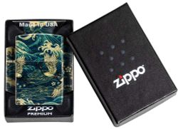 Зажигалка Zippo Eastern с покрытием 540 Tumbled Brass (48684) 6