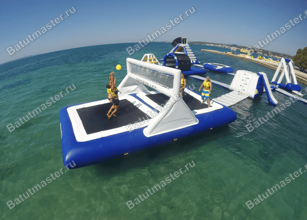 Элемент аквапарка «Волейбольная площадка»,  9×4,7×3 м