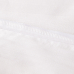 Пододеяльник 150х210 Страйп Сатин Однотонный Отель белый 100% Хлопок 1x1 P1CTH036150210