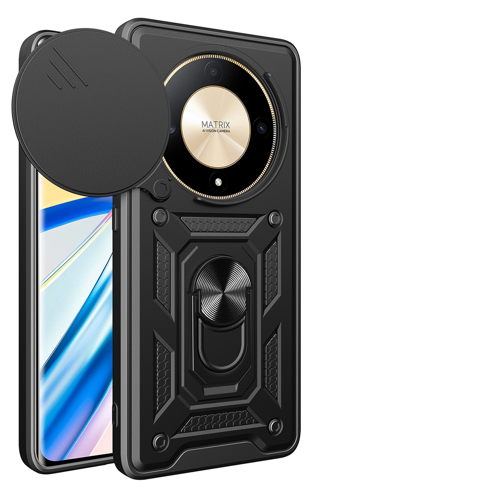 Чехол с кольцом Bumper Case для Honor X9b