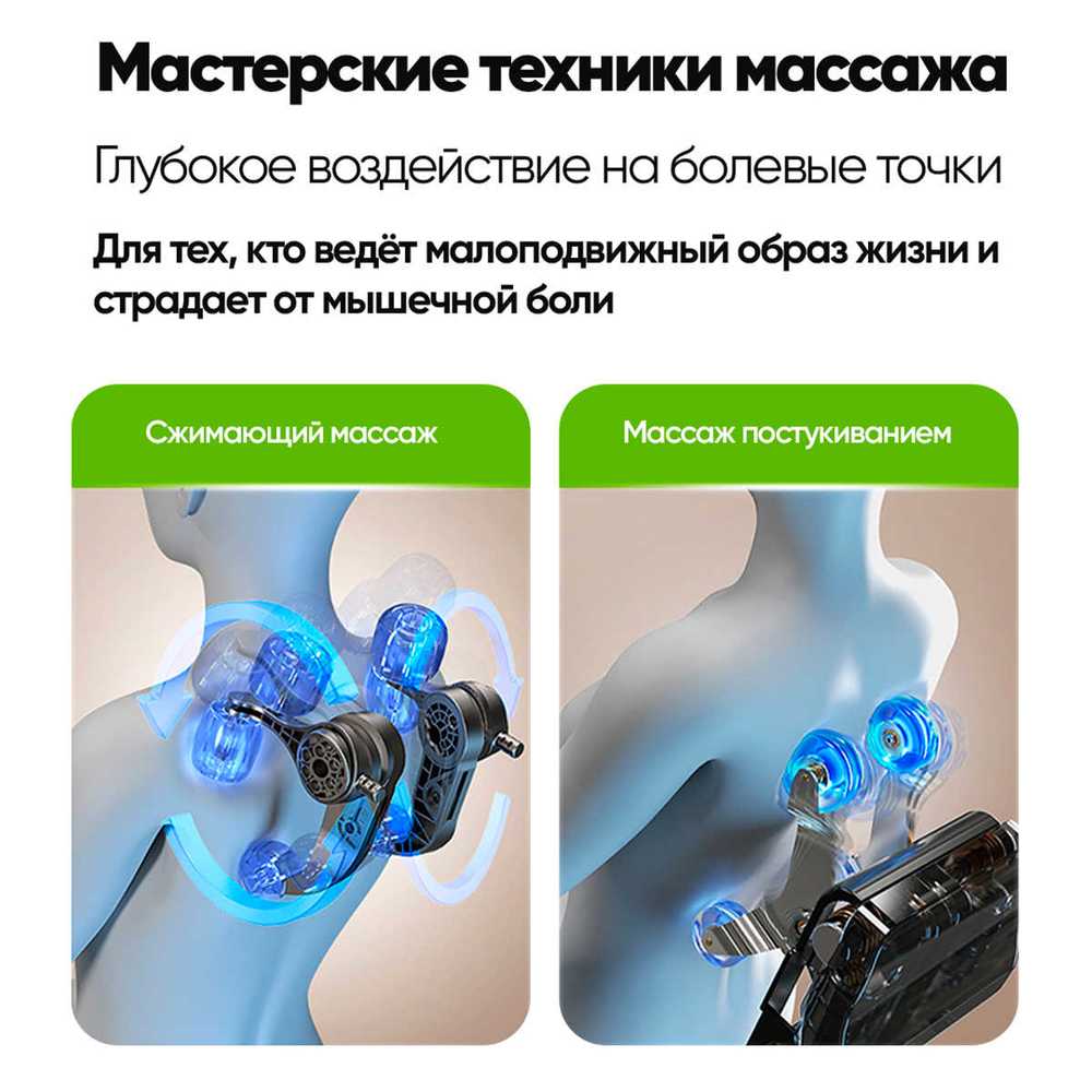 Массажное кресло RelaxMaster AuraTouch, SL, 4D