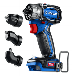 ЗУБР КОМПАКТ Комби, 20 В, 50 Н м, без АКБ (LMS), бесщеточная дрель-шуруповерт, Профессионал (DB-50-H3)