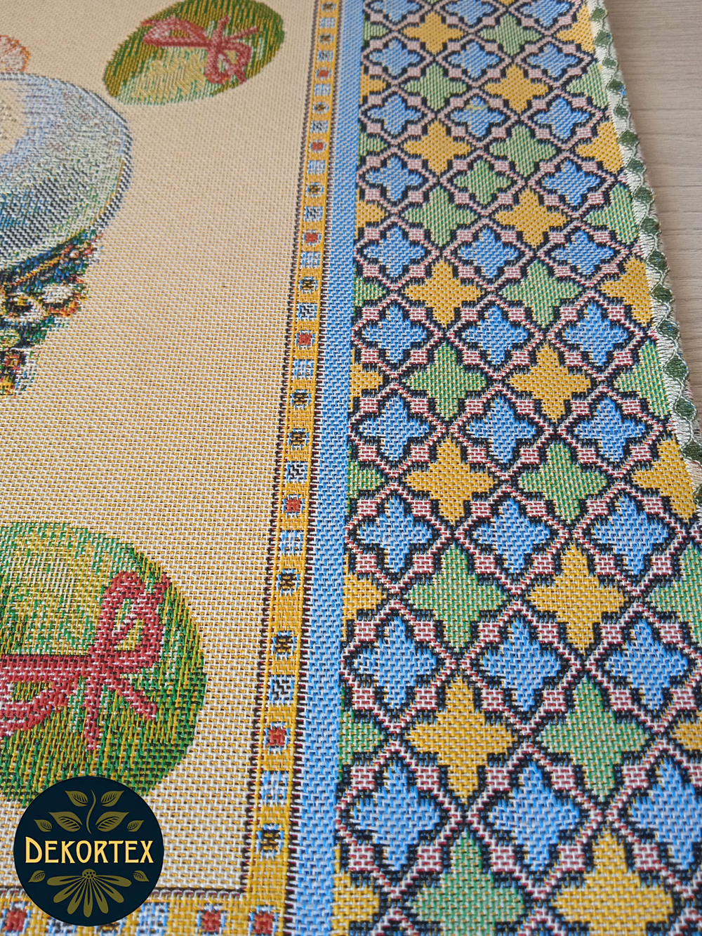 Пасхальный гобеленовый набор Пасхальное чудо (Дорожка 39х143+4 салфетки 40х40)