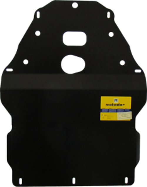 Усиленная защита Motodor картера двигателя, кпп. 2 мм, сталь. для BMW 5 (e39) 1995-2003 арт.00206