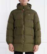 пуховая куртка essential Tommy Jeans - оливковый(DM0DM15117)