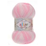 Пряжа Alize (Ализе) Baby Best Batik / уп.5 мот. по 100 г, 240м, 6660 секционный