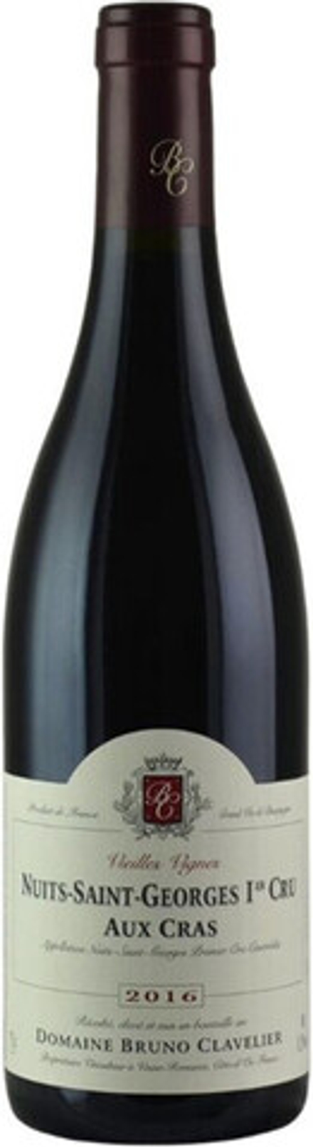 Вино Domaine Bruno Clavelier Nuits-Saint-Georges 1er Cru Aux Cras Vieilles Vignes AOC, 0,75 л.