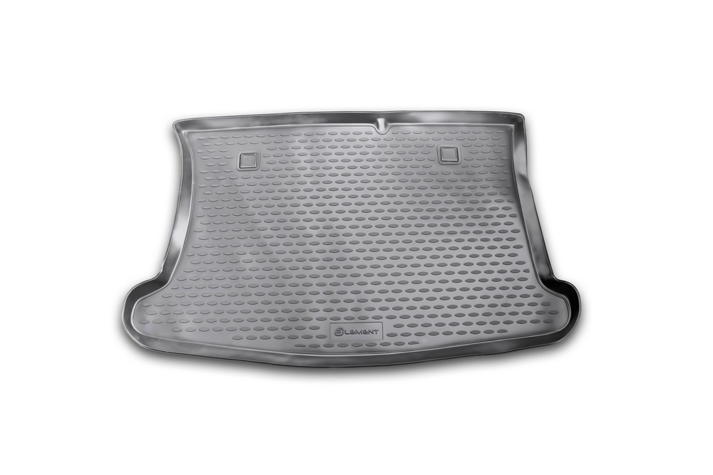 Коврик в багажник для KIA Rio (III, IIIp) 2011-2017, хэтчбек, 1 шт. (полиуретан)  AFM.25.42.B11