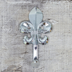 Крючок 1-рожковый "Цветок" 2730 хром