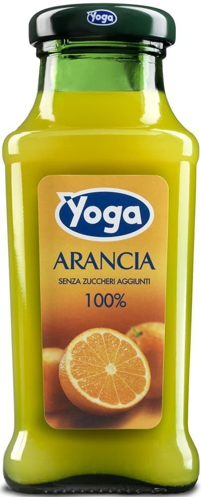 Yoga Апельсин 0.2 л. - стекло(24 шт.)