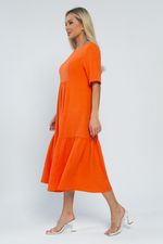 Платье Воздушный поцелуй (оранжевое) П13490-18М LT Collection