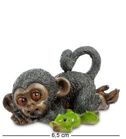 ED-277 Фигурка «Обезьяна с лягушонком»