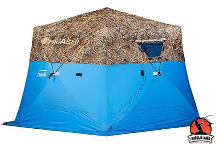 Накидка на половину палатки HIGASHI Chum Half tent rain cover #SW Camo
