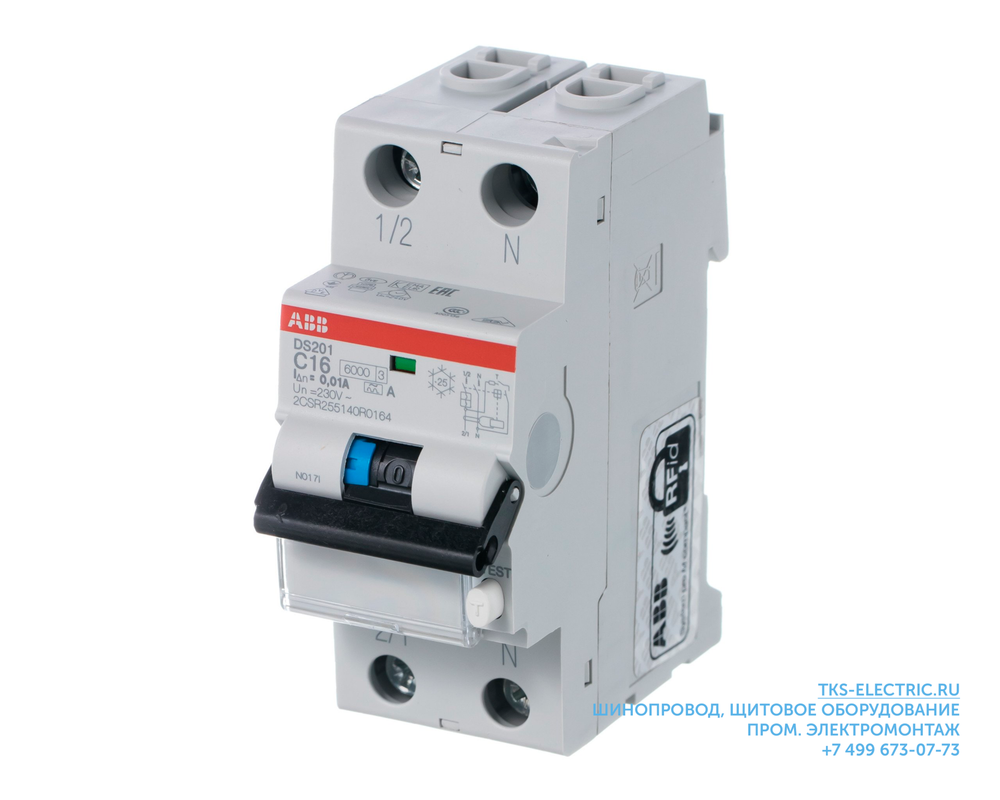 Выключатель авт.диф.т.DS201 L C16 A10