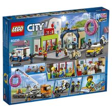 Открытие магазина по продаже пончиков City Town LEGO