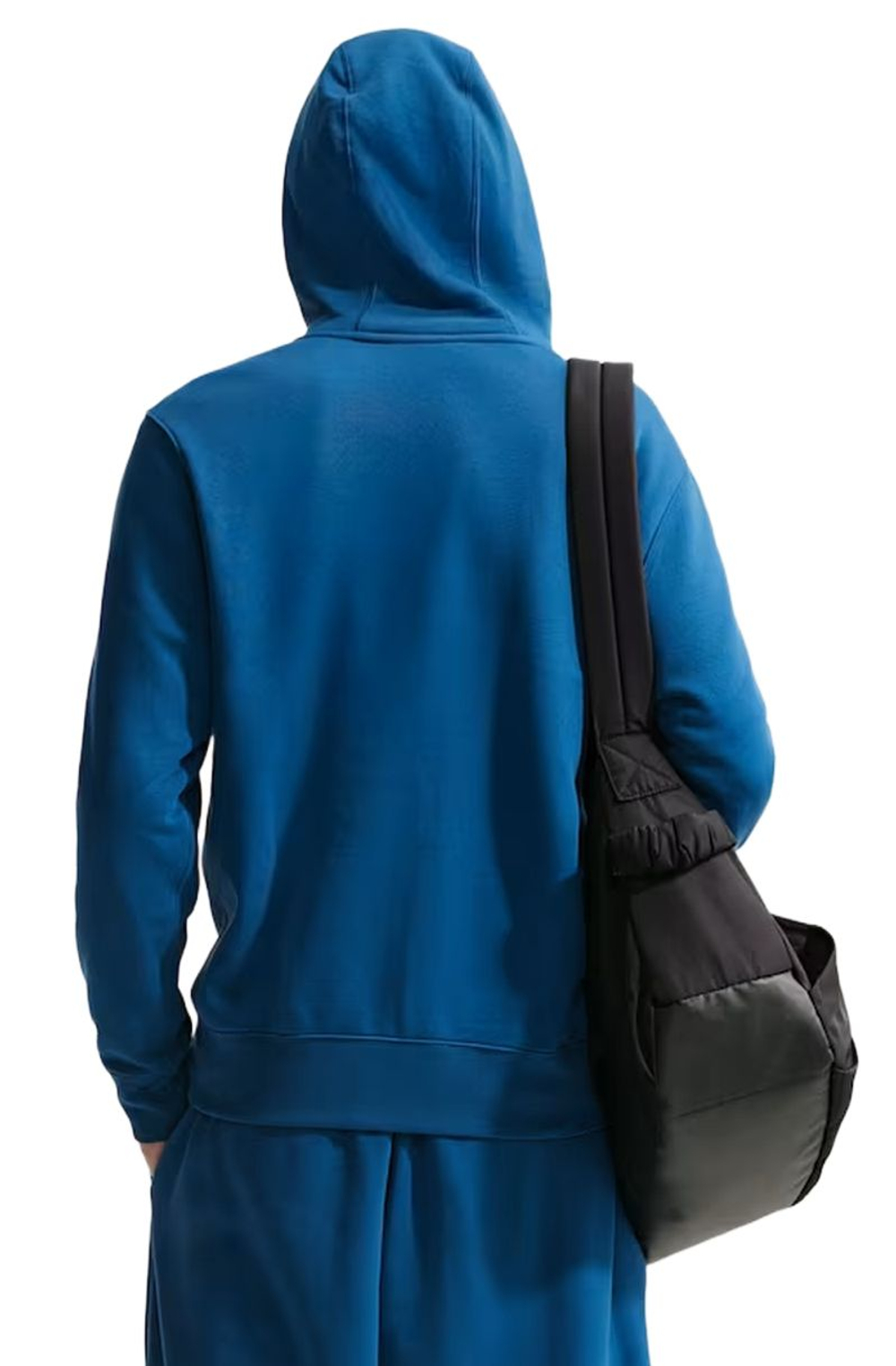 Куртка теннисная Nike Club Full-Zip Fleece - obsidian/obsidian/white