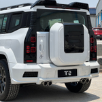 Обвес переделка в стиле Land Rover Defender для Jetour Traveller T2 Джетур декоративный обвес