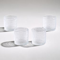 НАБОР РЮМОК "BUBBLES" 4 ШТ. 65 МЛ / 5 СМ