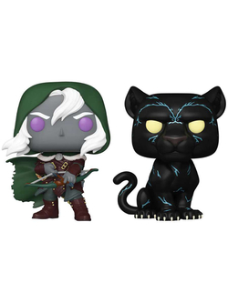 Фигурка Funko POP! Games D&D S2 Drizzt and Guenhwyvar 2PK 83721