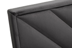 Кровать Garda Decor Милано Базовая (Milano Basic) c подъем.мех.велюр серый Colt1003 173*220*125