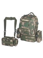 Рюкзак тактический Legioner 55 л с подсумками Cordura 600D Лес