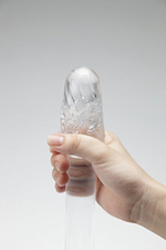 Супер эластичный мастурбатор-яйцо Keith Ham (Цвет: белый)