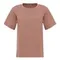 Футболка женская Basic line, цвет коричневый, р-р 46